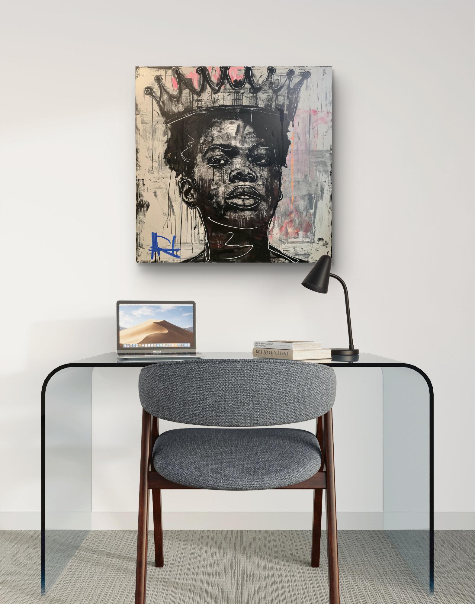 Abstract Portrait Art
Crowned Royalty Canvas
Modern Empowerment Art
Vibrant Colorful Wall Art
Urban-Inspired Artwork
Minimalist Canvas Prints
Contemporary Wall Decor
Black and White Canvas
Bold Artistic Portrait
Color Accents Canvas Art