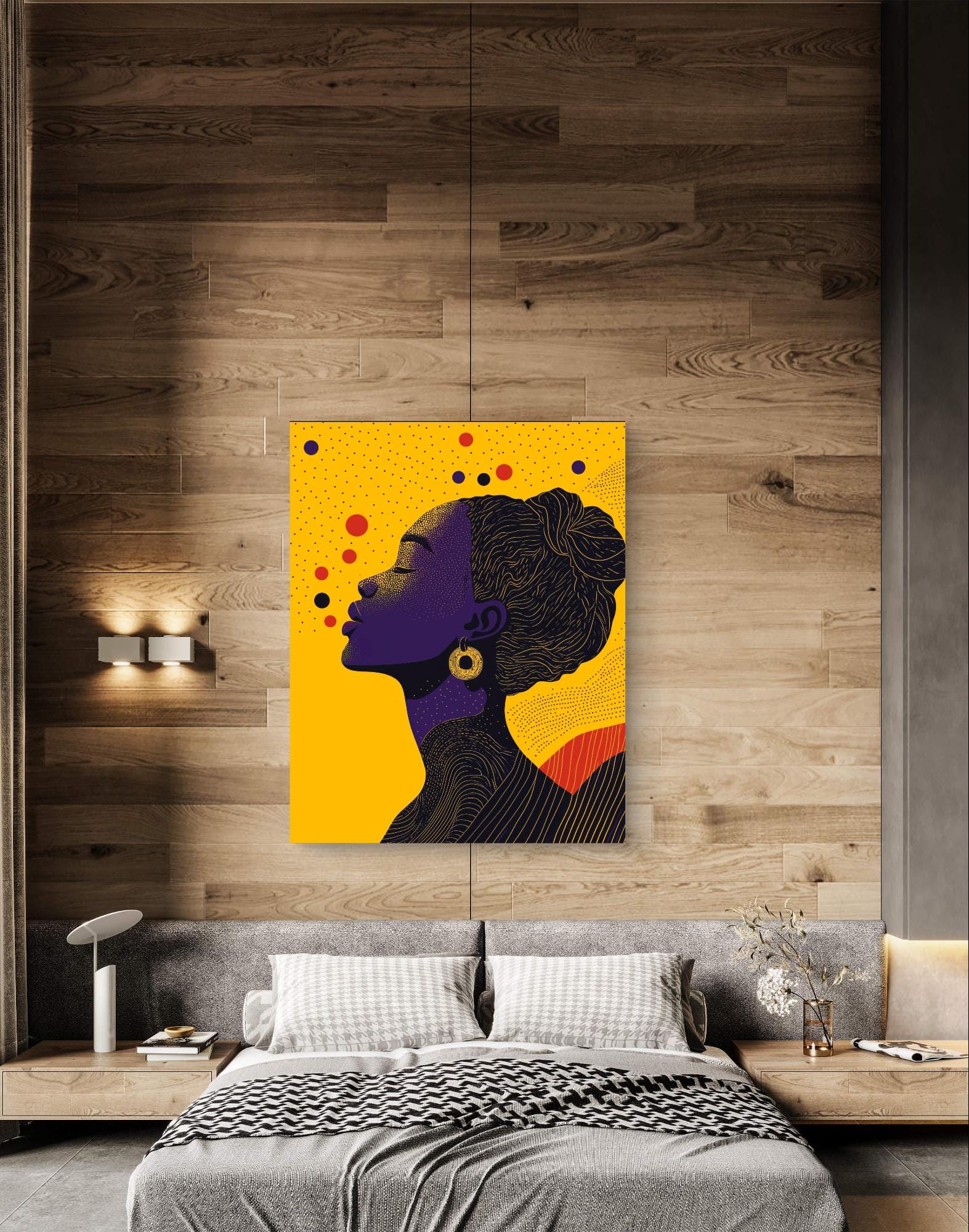 Afrocentric Wall Art
Abstract Silhouette Art
Bold Yellow Canvas Print
Black Woman Art Decor
Contemporary Afro Art
Empowerment Artwork
African American Art Print
Modern Feminine Wall Art
Vibrant Abstract Canvas
Cultural Identity Artwork
Afro Art