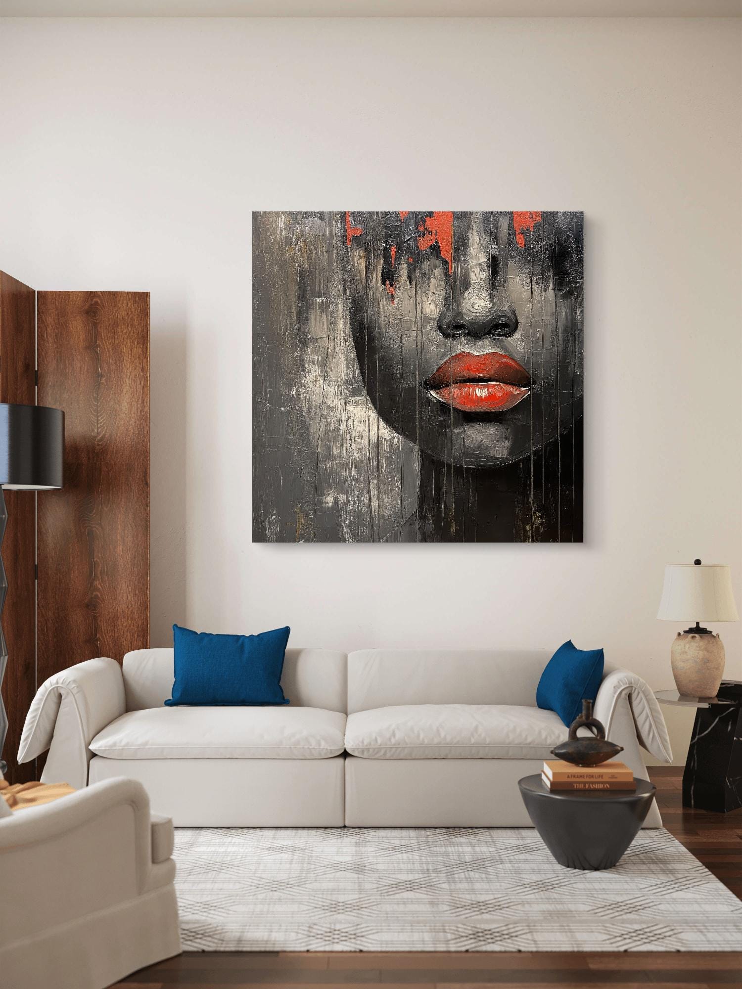 Abstract Metal Wall Portrait
Red and Black Abstract Art
Modern Statement Metal Artwork
Premium Abstract Mixed Media Art
Bold Red Accent Wall Decor
Contemporary Home Accent Art
Fine Art Metal Print Decor
Luxury Abstract Art on Metal
Artistic Metal Art