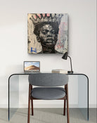 Abstract Portrait Art
Crowned Royalty Canvas
Modern Empowerment Art
Vibrant Colorful Wall Art
Urban-Inspired Artwork
Minimalist Canvas Prints
Contemporary Wall Decor
Black and White Canvas
Bold Artistic Portrait
Color Accents Canvas Art