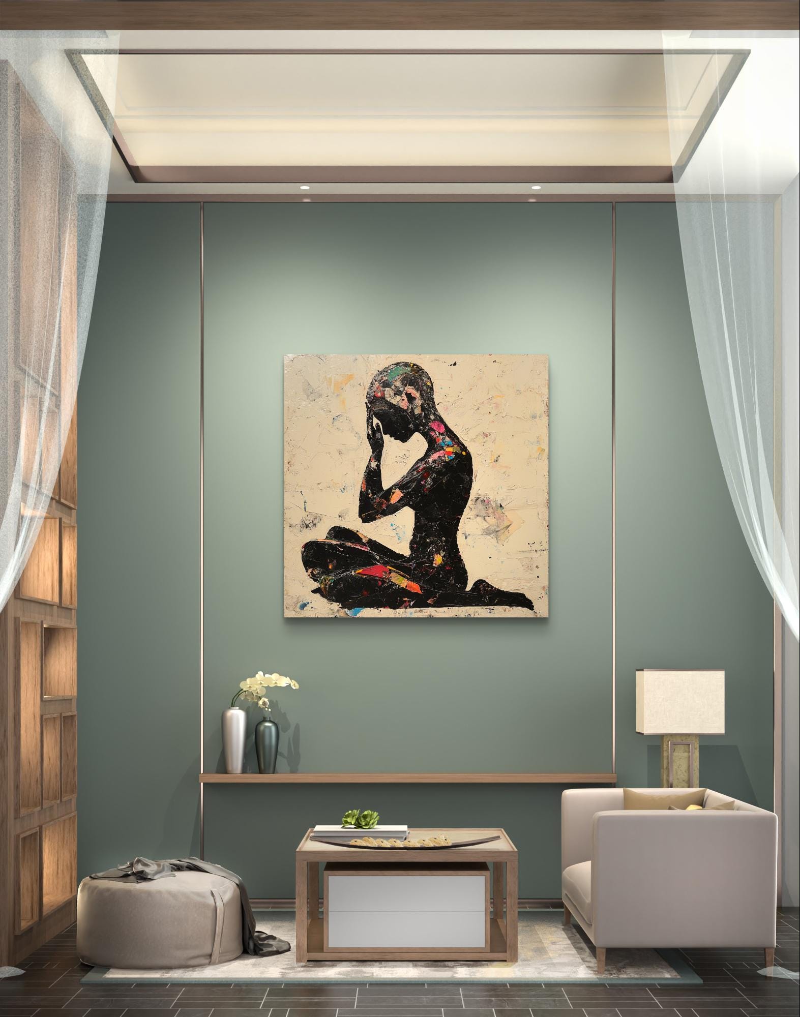 Artistic Print
Bold Art
Colorful Wall Art
Contemporary Wall Art
Black Art
Modern Silhouette
Decorative Canvas
Abstract Figurative
Neutral Decor
Home Art
Minimalist Canvas
Stylish Wall Decor
Abstract Home Decor
Canvas Artwork
Statement Art