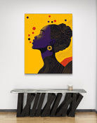 Afrocentric Wall Art
Abstract Silhouette Art
Bold Yellow Canvas Print
Black Woman Art Decor
Contemporary Afro Art
Empowerment Artwork
African American Art Print
Modern Feminine Wall Art
Vibrant Abstract Canvas
Cultural Identity Artwork
Afro Art