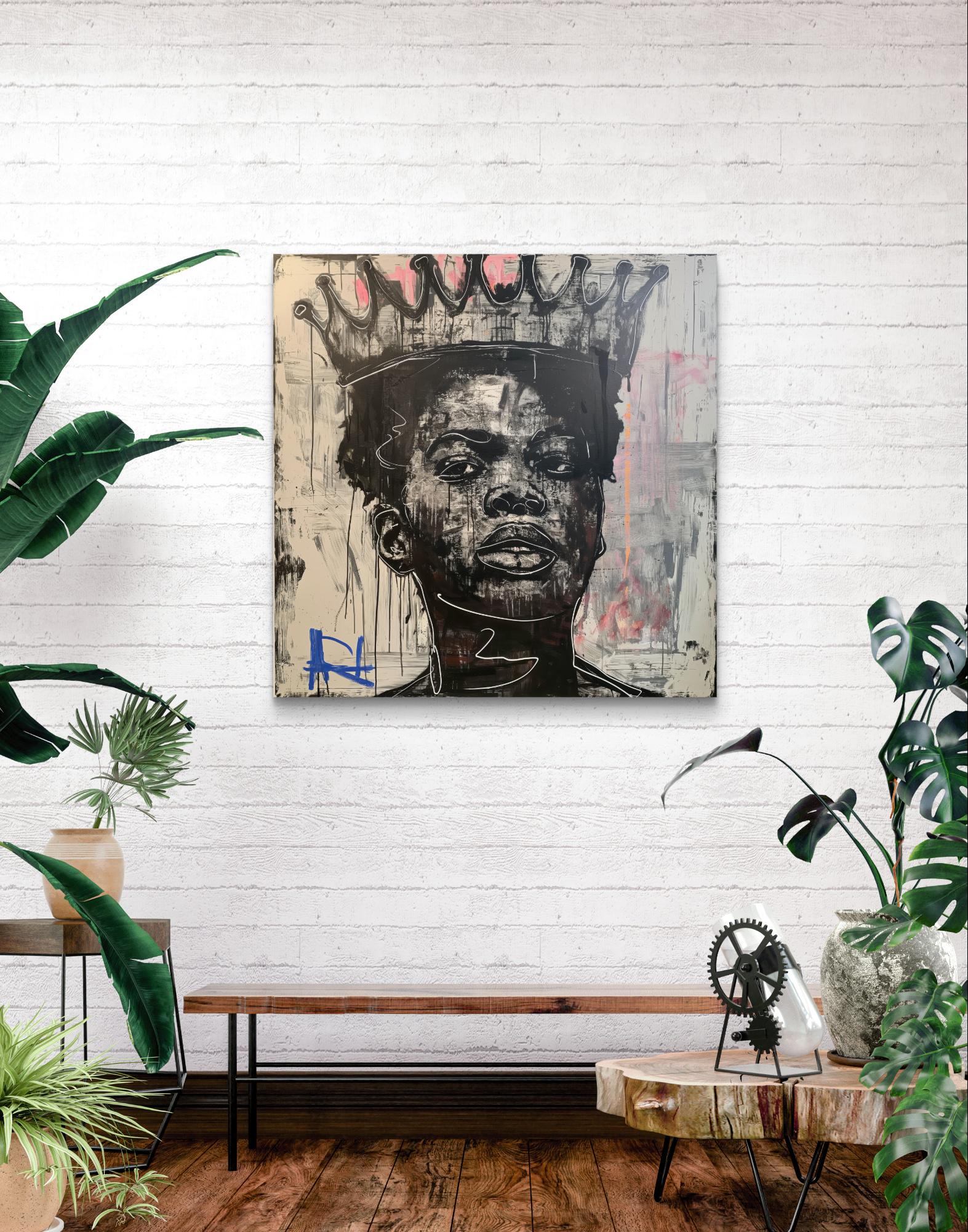 Abstract Portrait Art
Crowned Royalty Canvas
Modern Empowerment Art
Vibrant Colorful Wall Art
Urban-Inspired Artwork
Minimalist Canvas Prints
Contemporary Wall Decor
Black and White Canvas
Bold Artistic Portrait
Color Accents Canvas Art