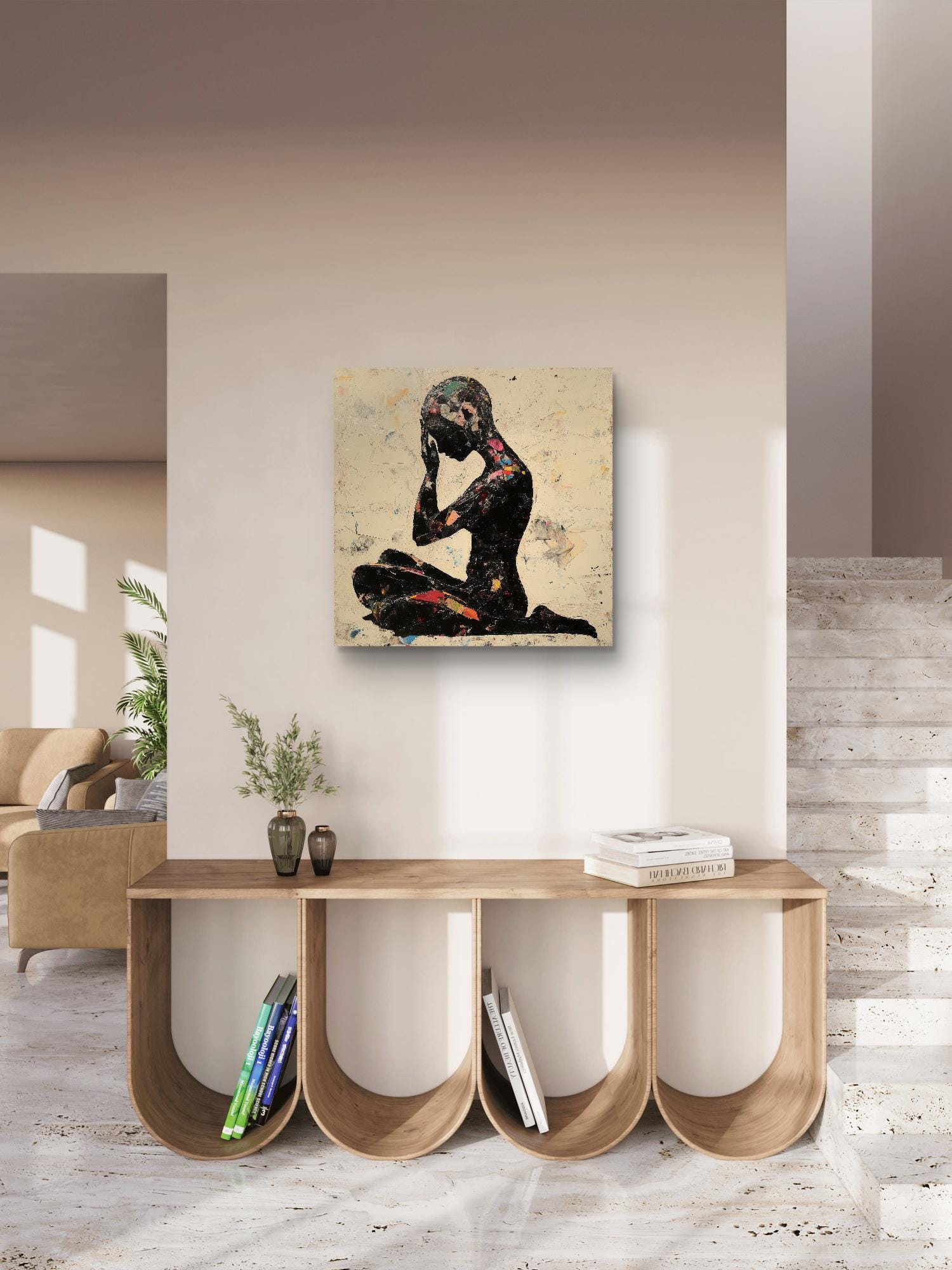 Artistic Print
Bold Art
Colorful Wall Art
Contemporary Wall Art
Black Art
Modern Silhouette
Decorative Canvas
Abstract Figurative
Neutral Decor
Home Art
Minimalist Canvas
Stylish Wall Decor
Abstract Home Decor
Canvas Artwork
Statement Art