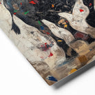 abstract bull art
modern metal print
bull wall decor
vibrant abstract art
energy art print
dynamic wall art
animal metal print
colorful bull artwork
statement piece decor
rustic wall art
bold animal print
metal wall art
abstract art decor