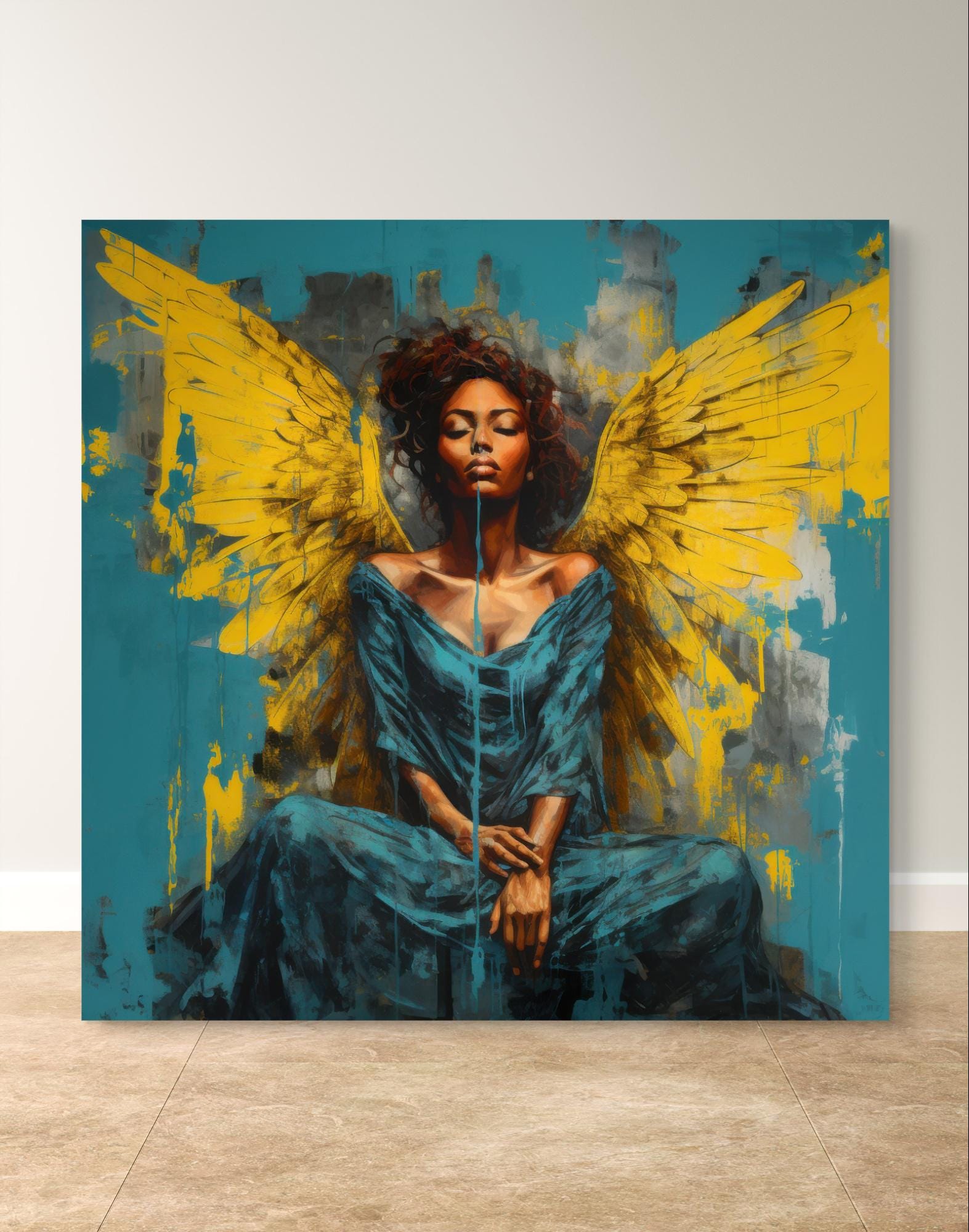Black Angel Art
Spiritual Art Canvas
Divine Art Print
Gold Angel Artwork
Minimalist Canvas Print
Inspirational Wall Art
Angelic Wall Art
Modern Spiritual Art
Blue and Gold Canvas
Heavenly Art Print
Abstract Angel Artwork